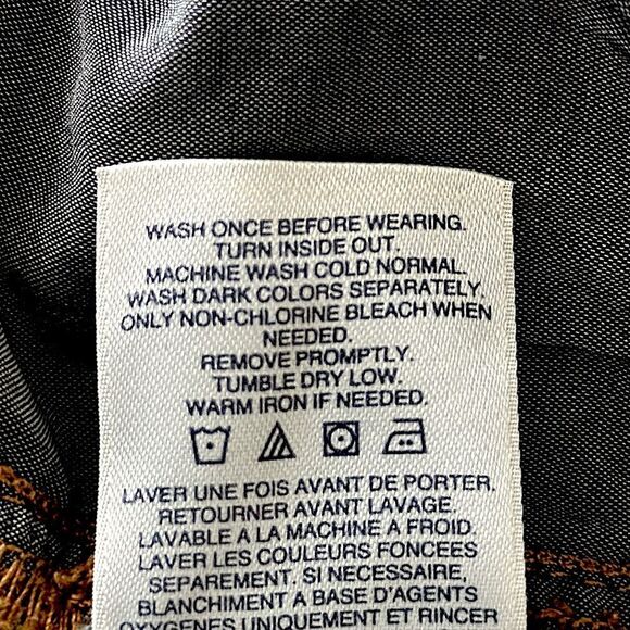 Lands End Jeans 12P Mid Rise True Straight - Picture 14 of 14